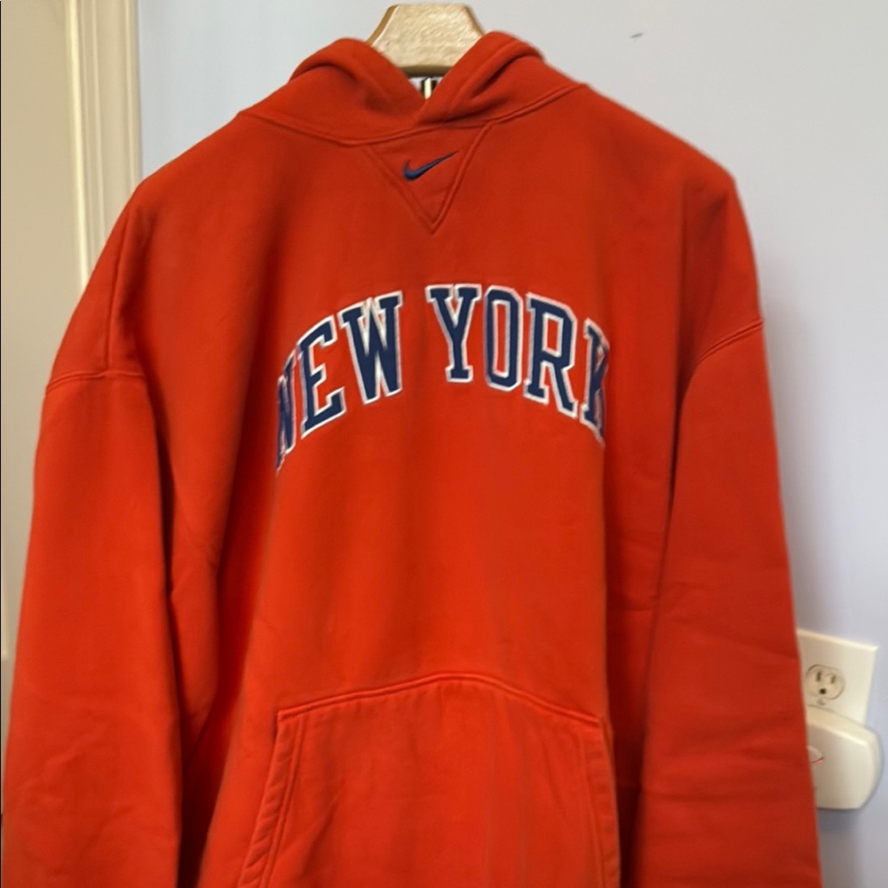 Nike Orange Men's Sweatshirt